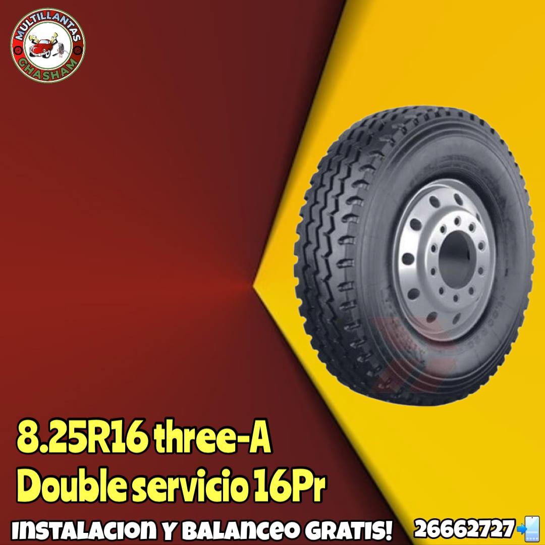 8.25R16 THRER-A DOUBLE SERVICIO 16PR